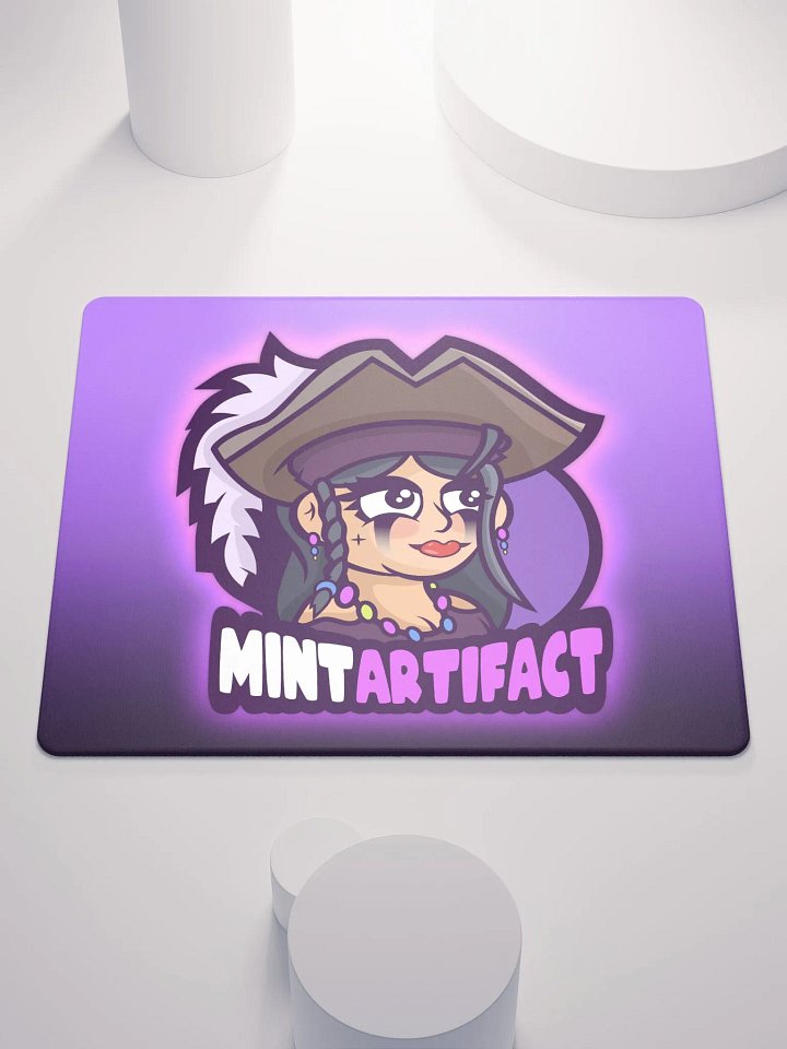 MintArtifact Logo Gaming Mousepad product image (1)