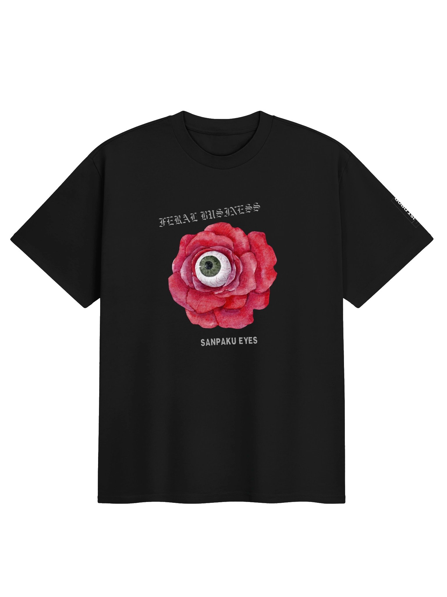 Feral Business - Sanpaku Eyes T-shirt product image (1)