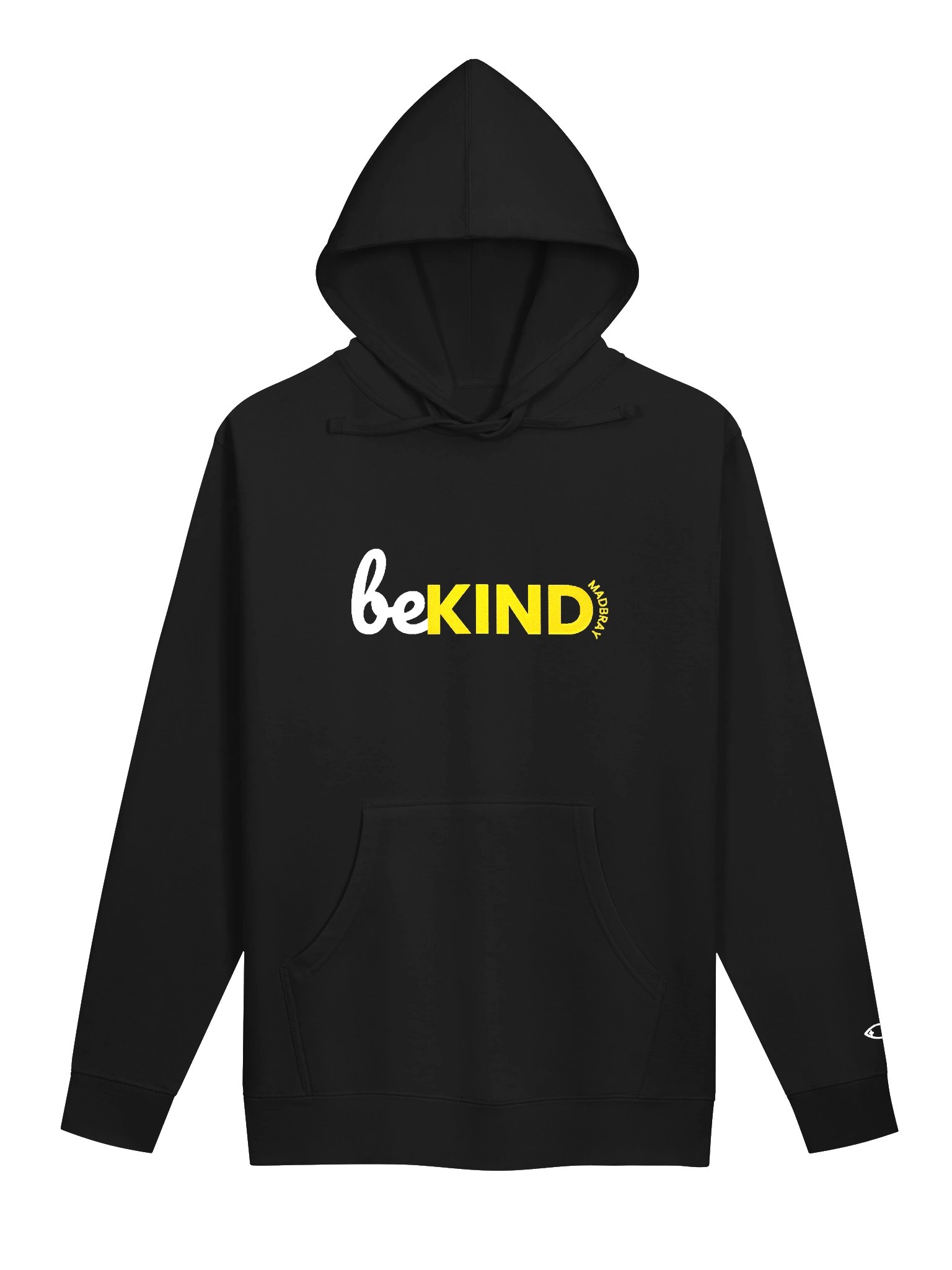 beKind Embroidered Unisex Hoodie product image (1)