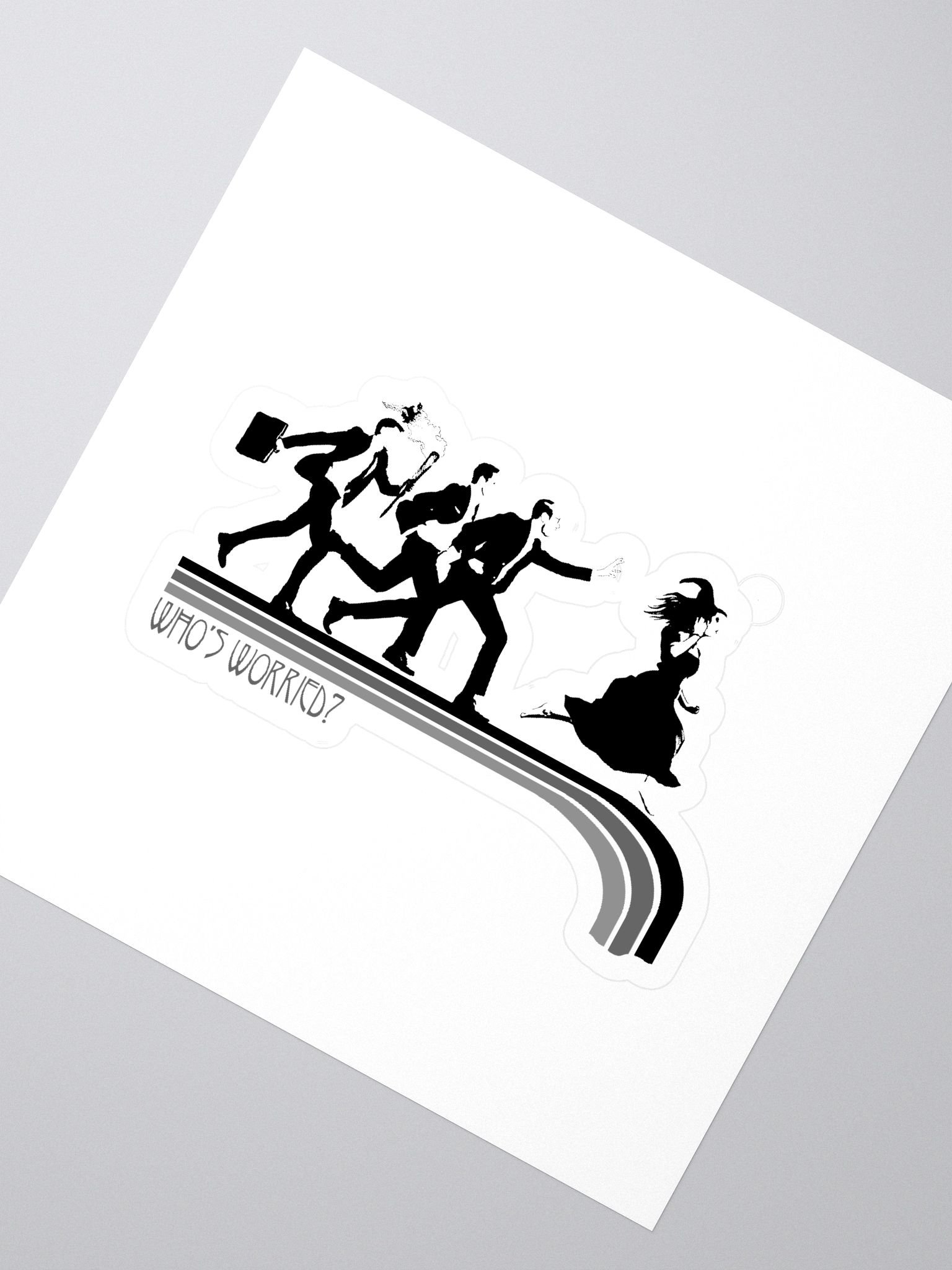 Who's Worried Sticker product image (2)