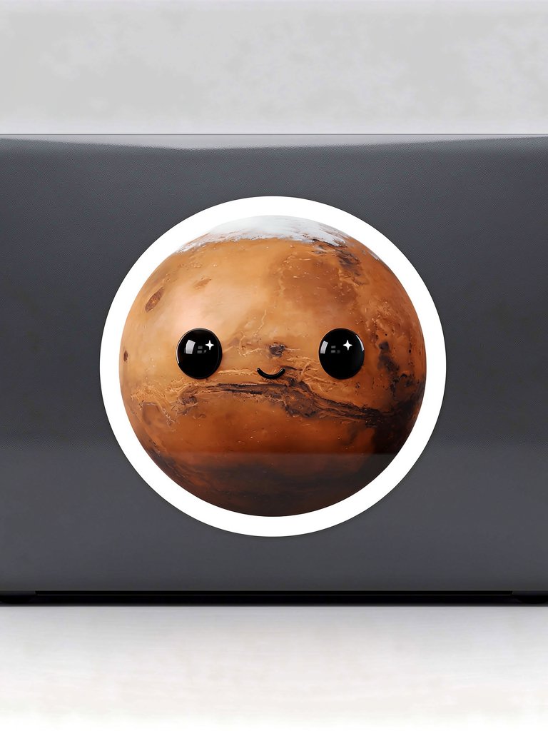 Official Mars Sticker: The Red Planet Explorer Edition product image (3)