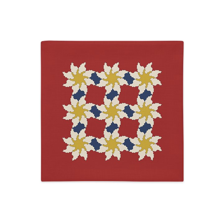 Where Iran Blooms Cushion Cover — Russet product image (2)