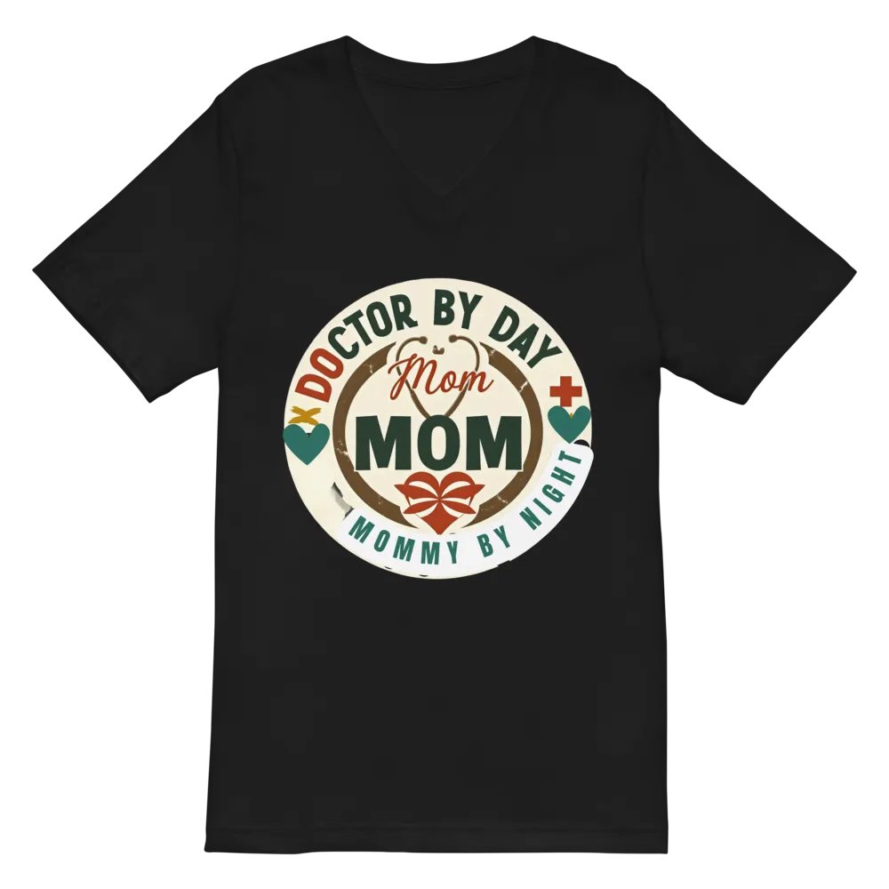 Mom, MOM Doctor V-Neck Tee product image (3)