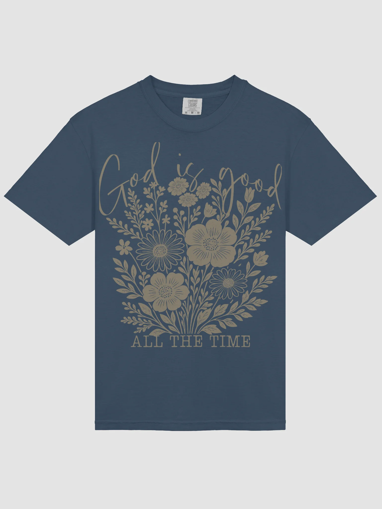 God is Good Floral T-Shirt product image (37)