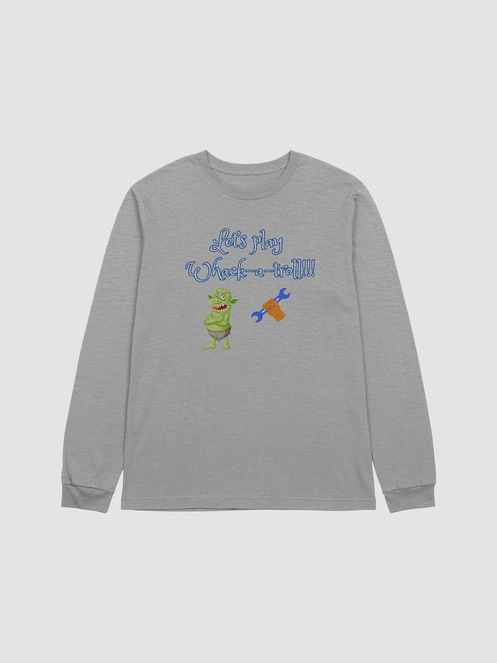 Whack-a-Troll Fun Long Sleeve Tee product image (2)