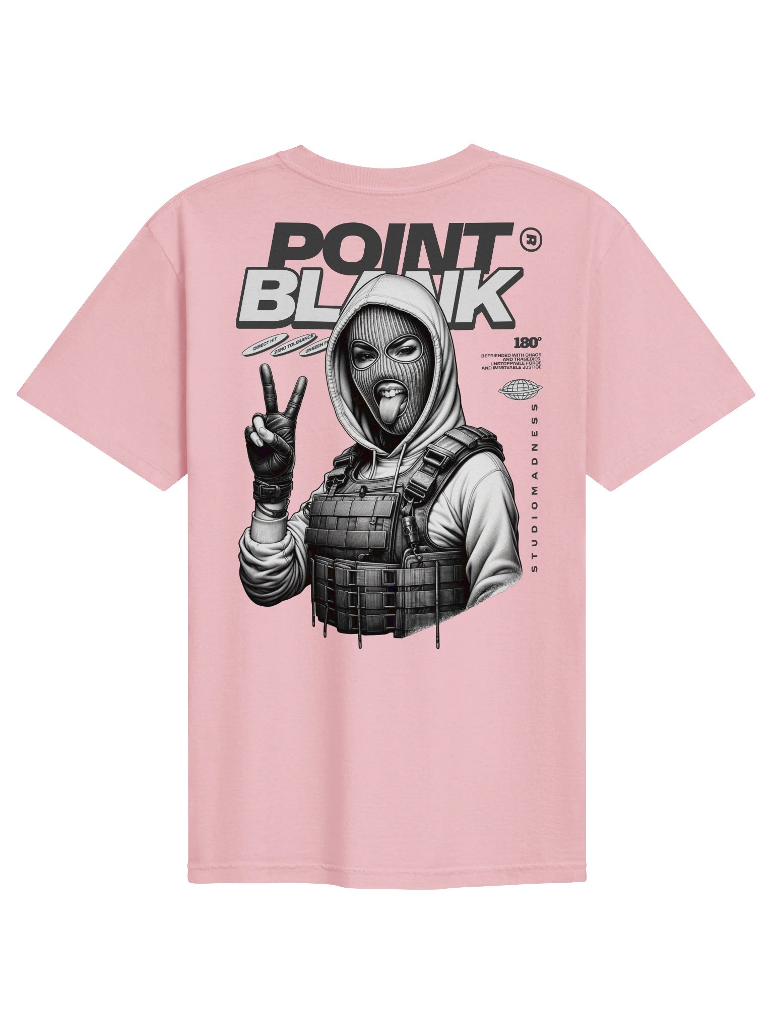 Point Blank T-Shirt | VOID Club x Comfort Colors Heavyweight Garment-Dyed Tee product image (1)