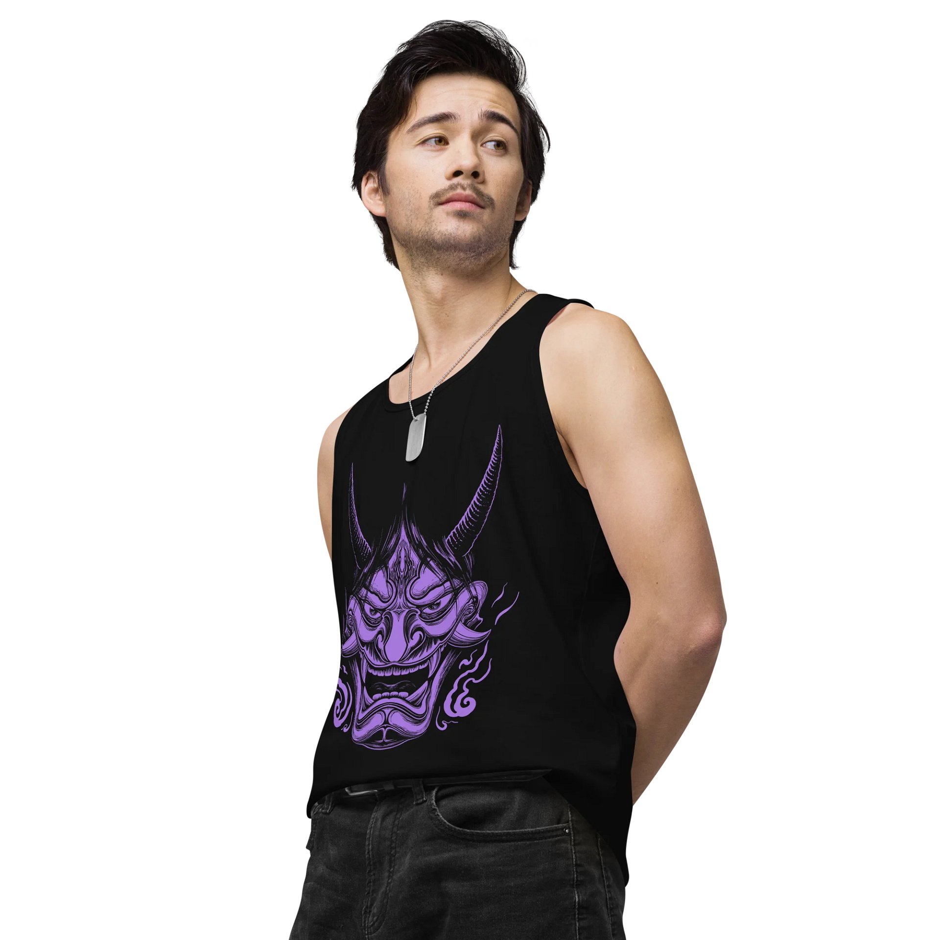Demon (purple) singlet - male product image (8)
