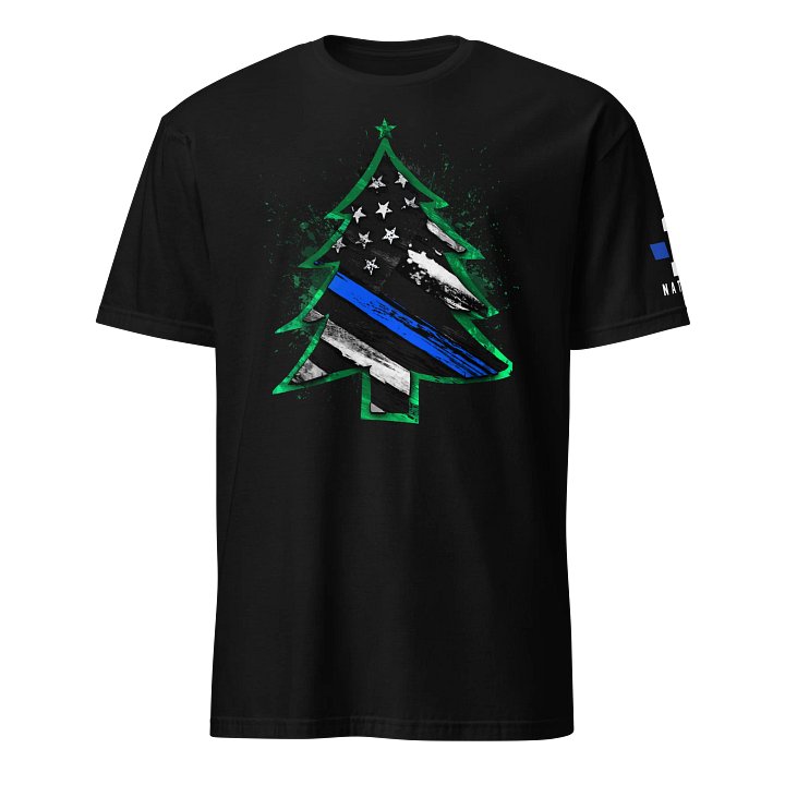 Thin Blue Line Flag Christmas product image (1)