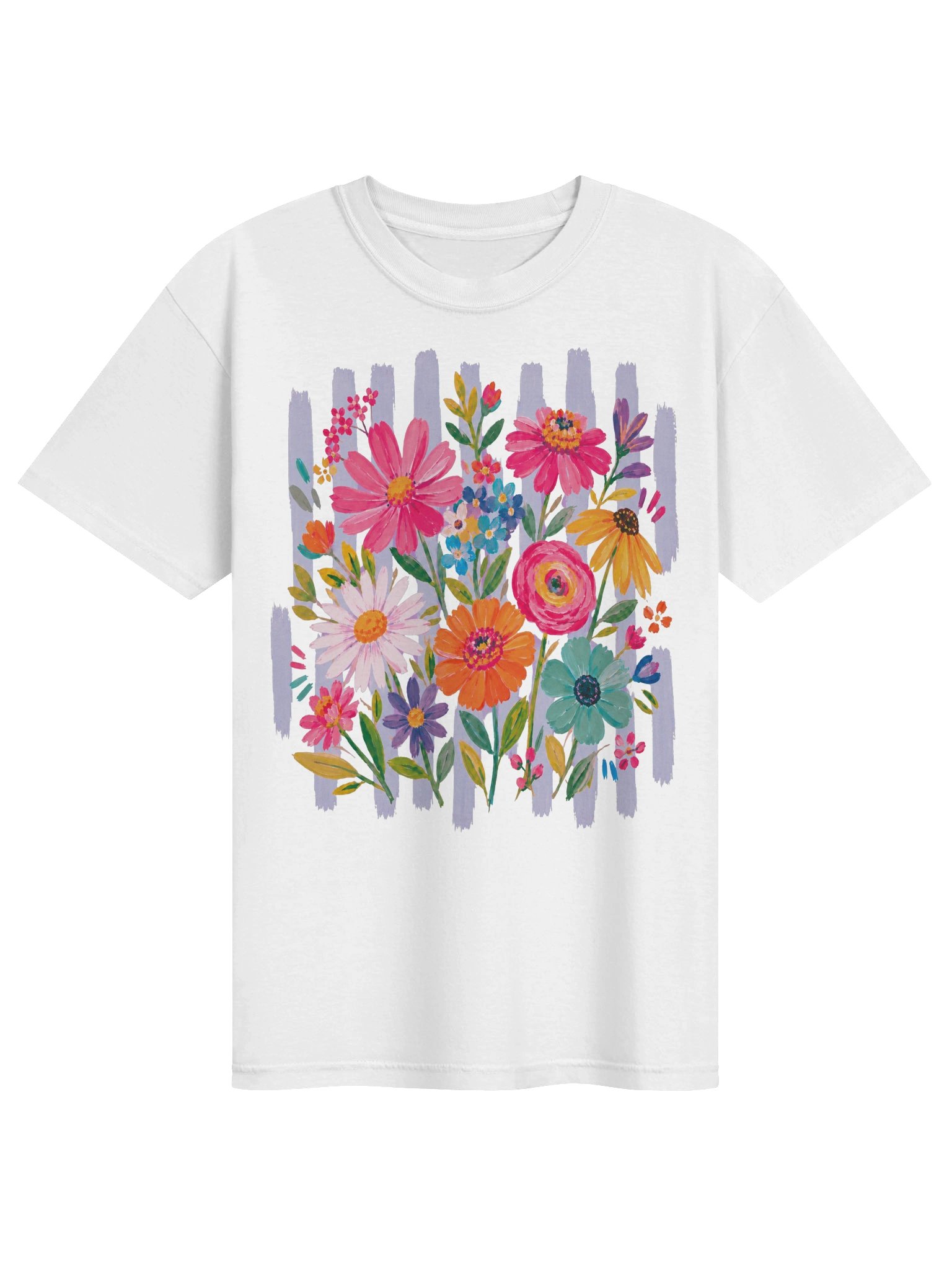 Painterly Floral Cluster Tee — Gear Camel product image (6)