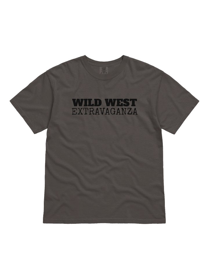 Wild West Blackout Comfort: Cotton T-Shirt product image (3)