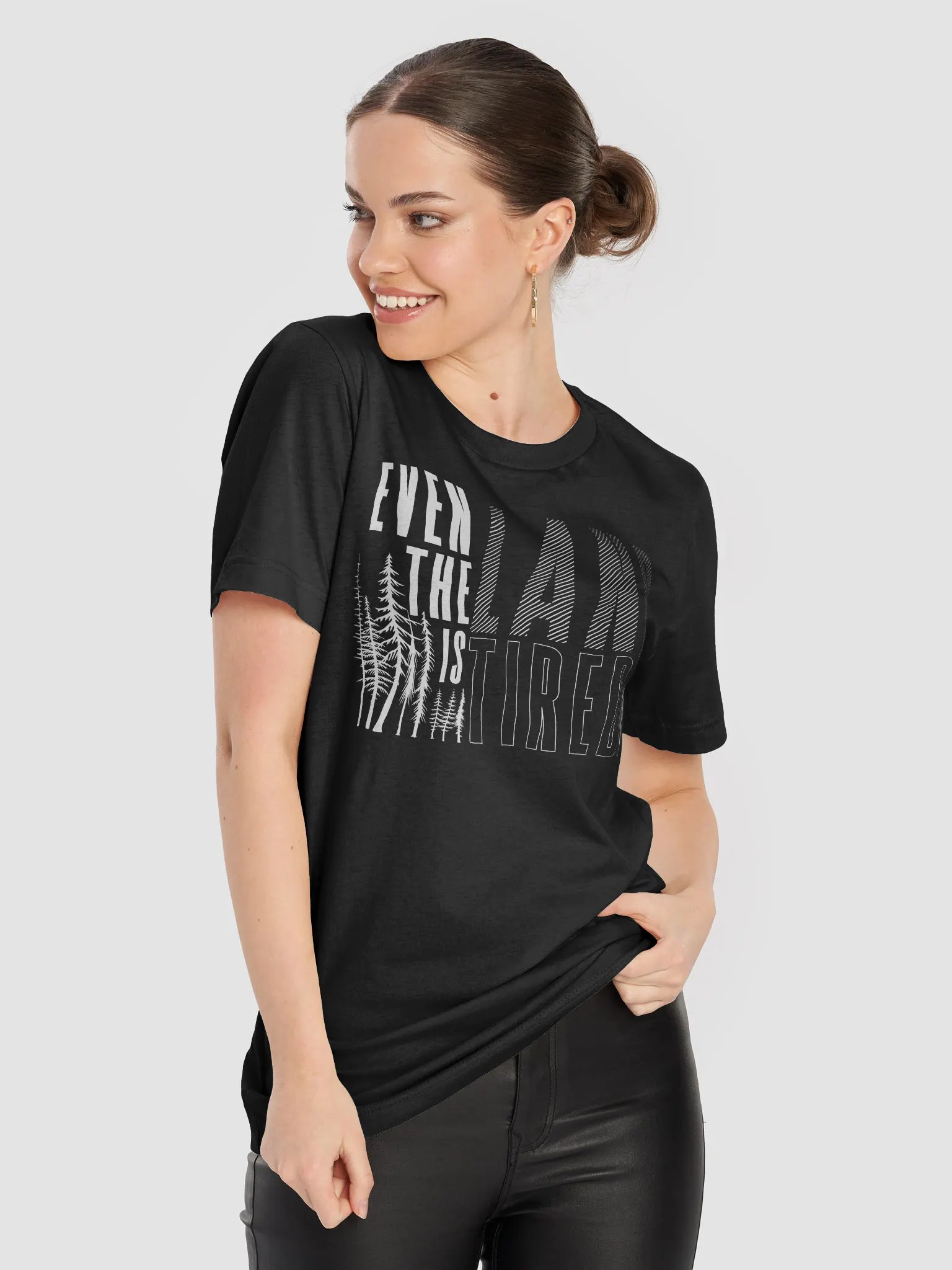 Even The Land Is Tired Premium Super Soft Tee product image (6)