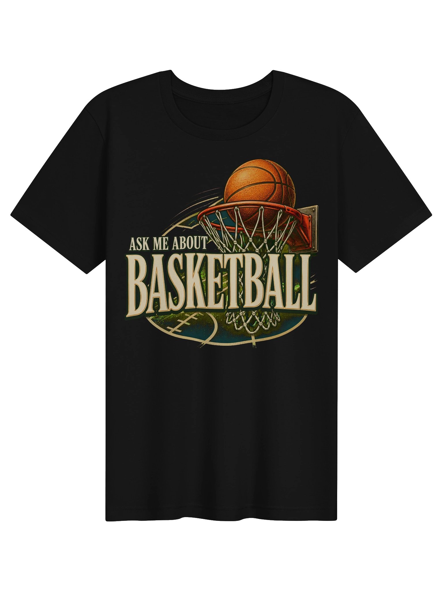 Ask Me About Basketball Tee product image (1)