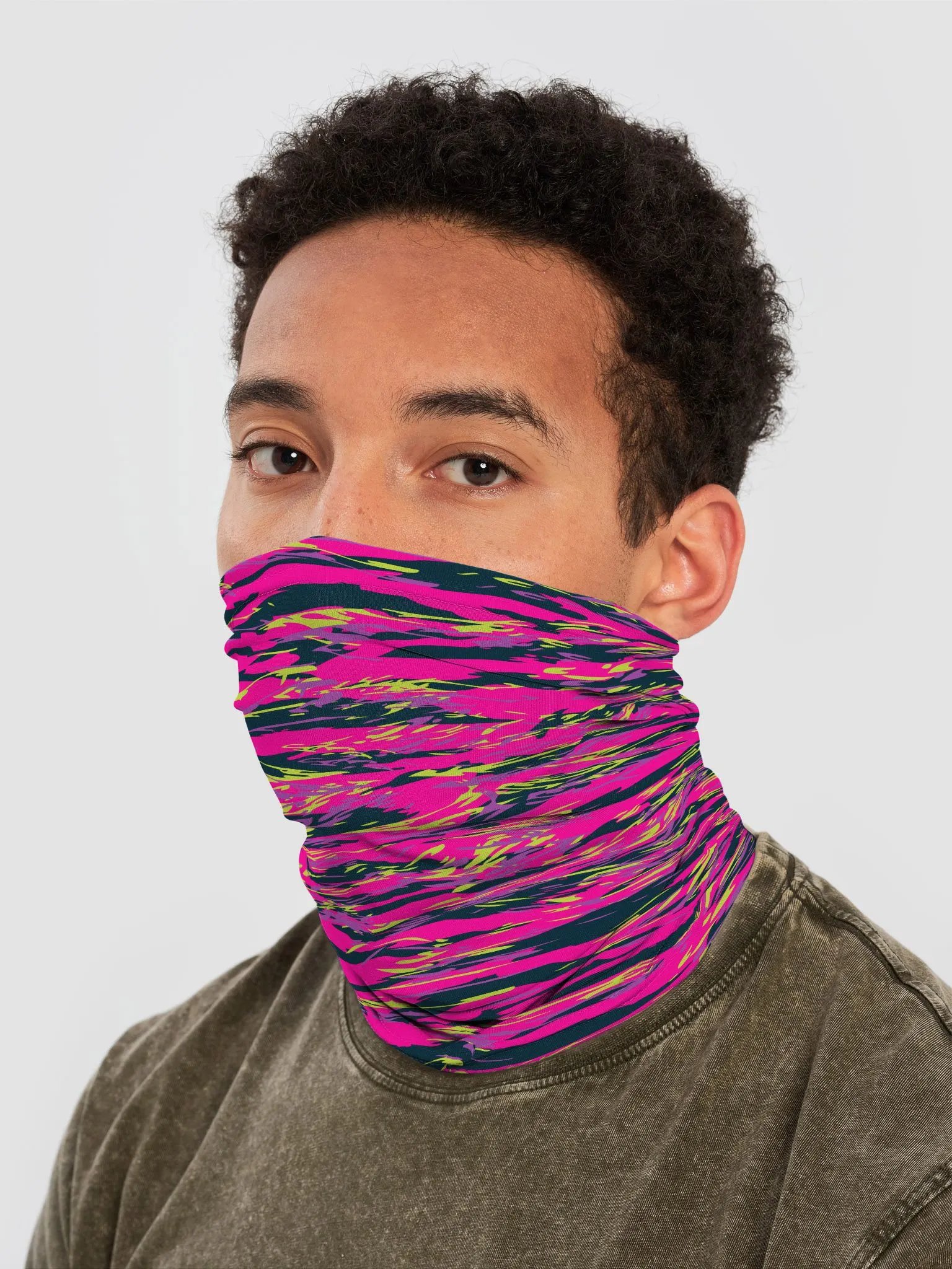 Pink Camo Neck Gaiter product image (2)