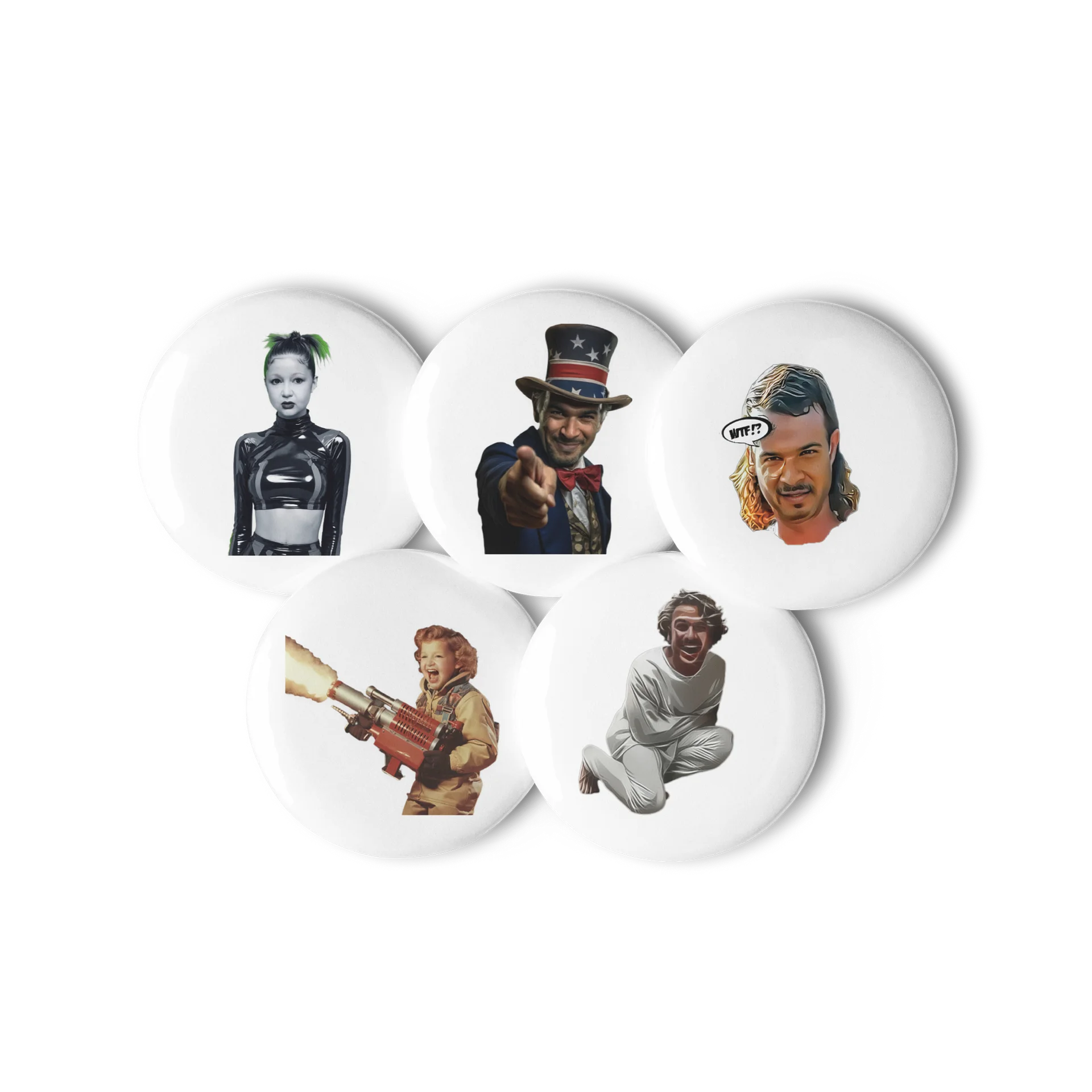 Milky Crate's Pin Button Set product image (3)