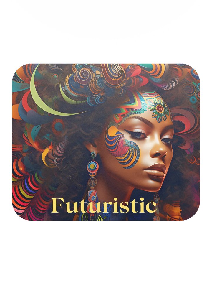 Futuristic Patterns Mouse Pad product image (1)
