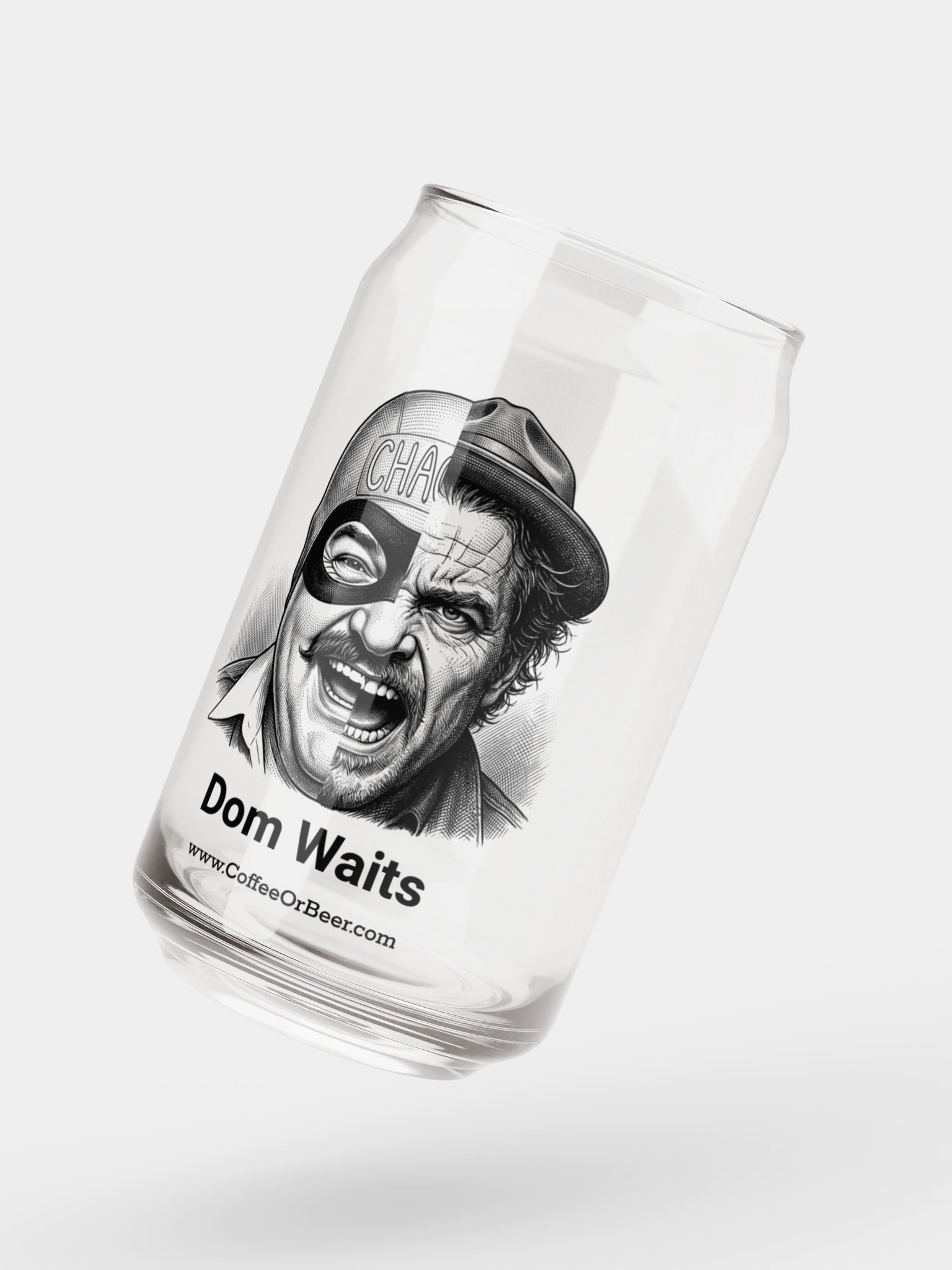 Dom Waits Can-Shaped Glass product image (3)