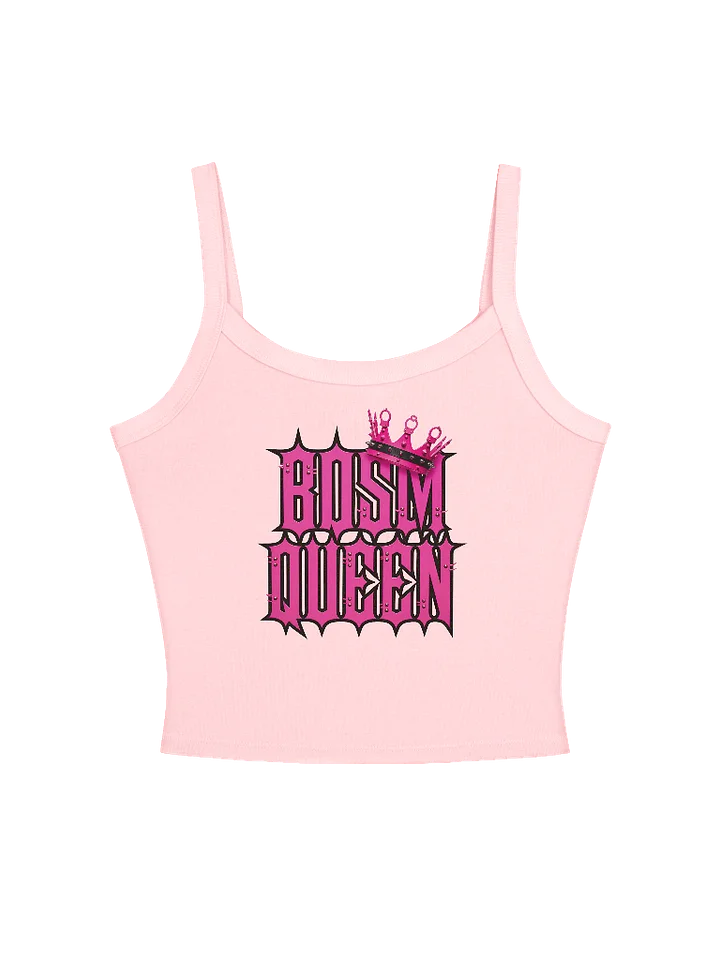 BDSM Queen – Damen Spaghetti Strap Crop Top product image (2)