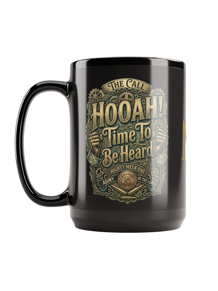 The Call: HOOAH! Black Mug product image (1)