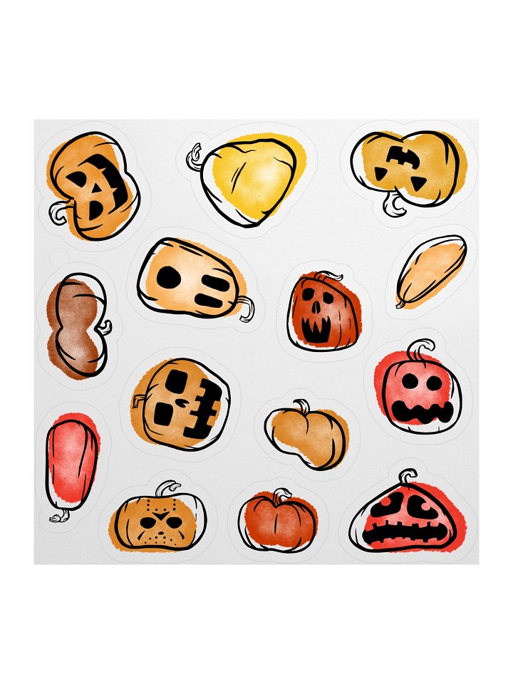 Gourdgeous II - Sticker Sheet product image (1)