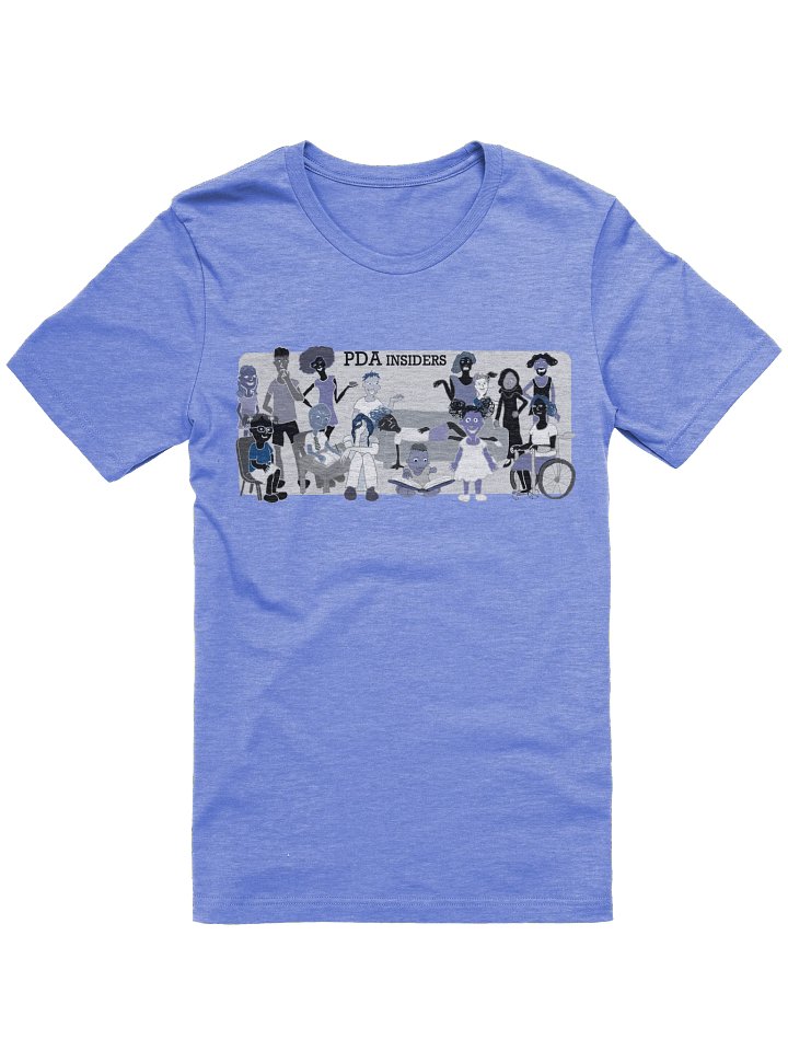 Characters blue T product image (1)