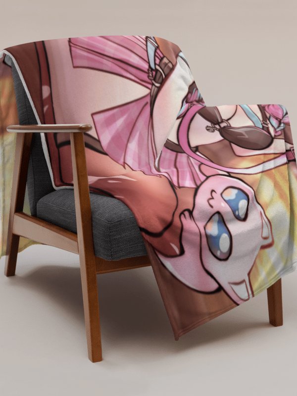 MooMoo Leash Throw Blanket product image (2)