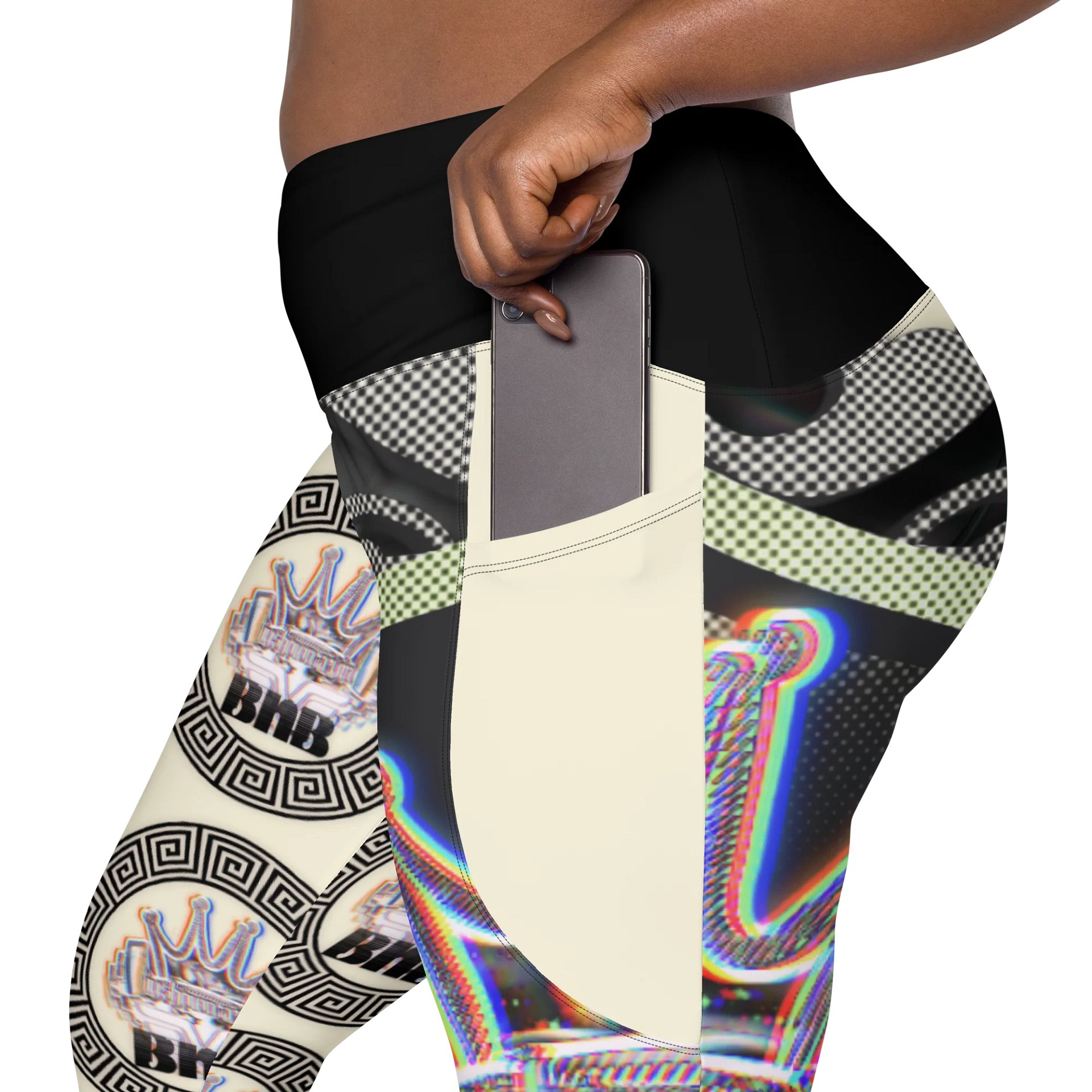 APB Crossover Leggings with Pockets product image (7)
