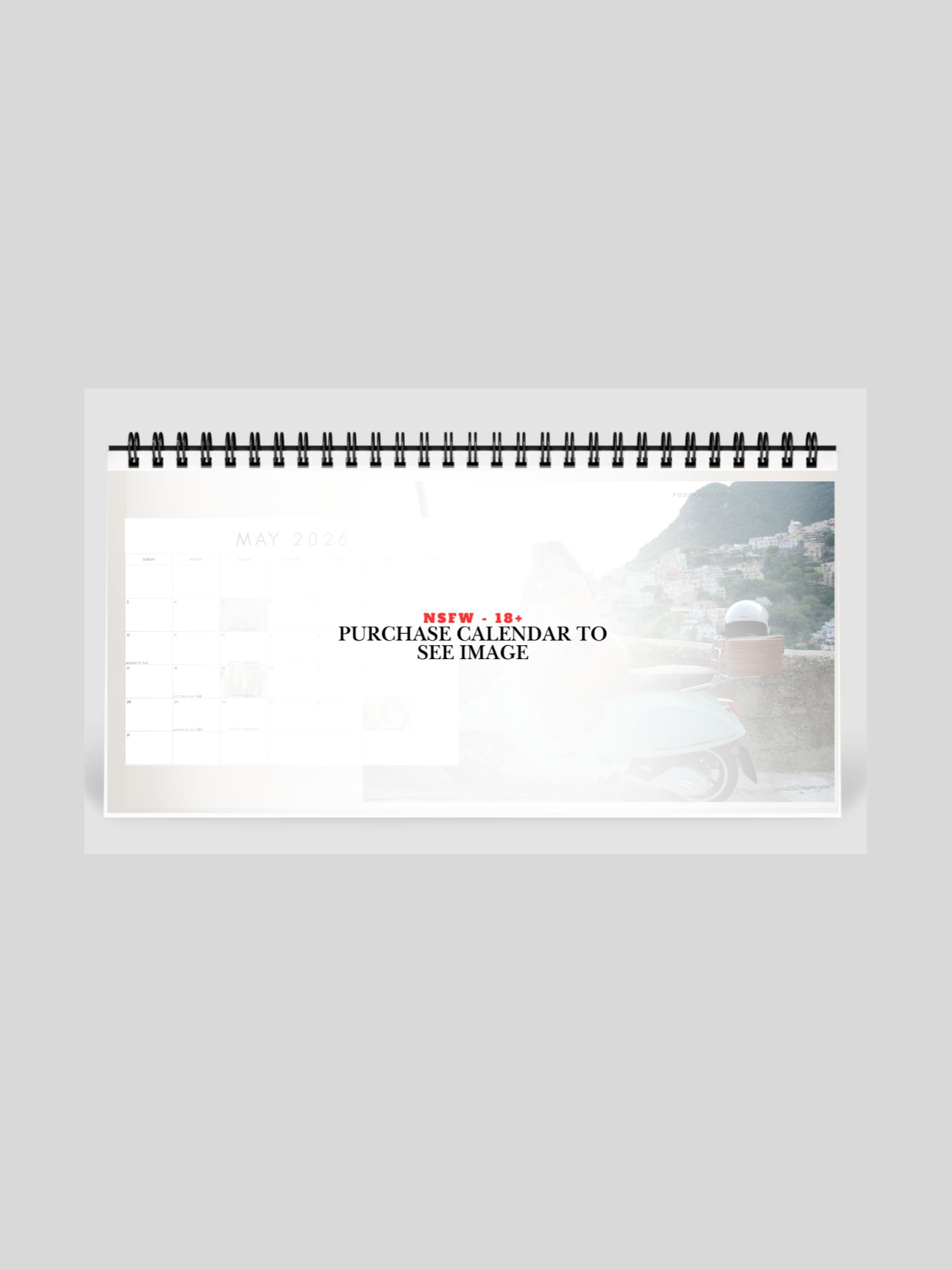 Desk Calendar - 2026 Nakey Calendar product image (4)