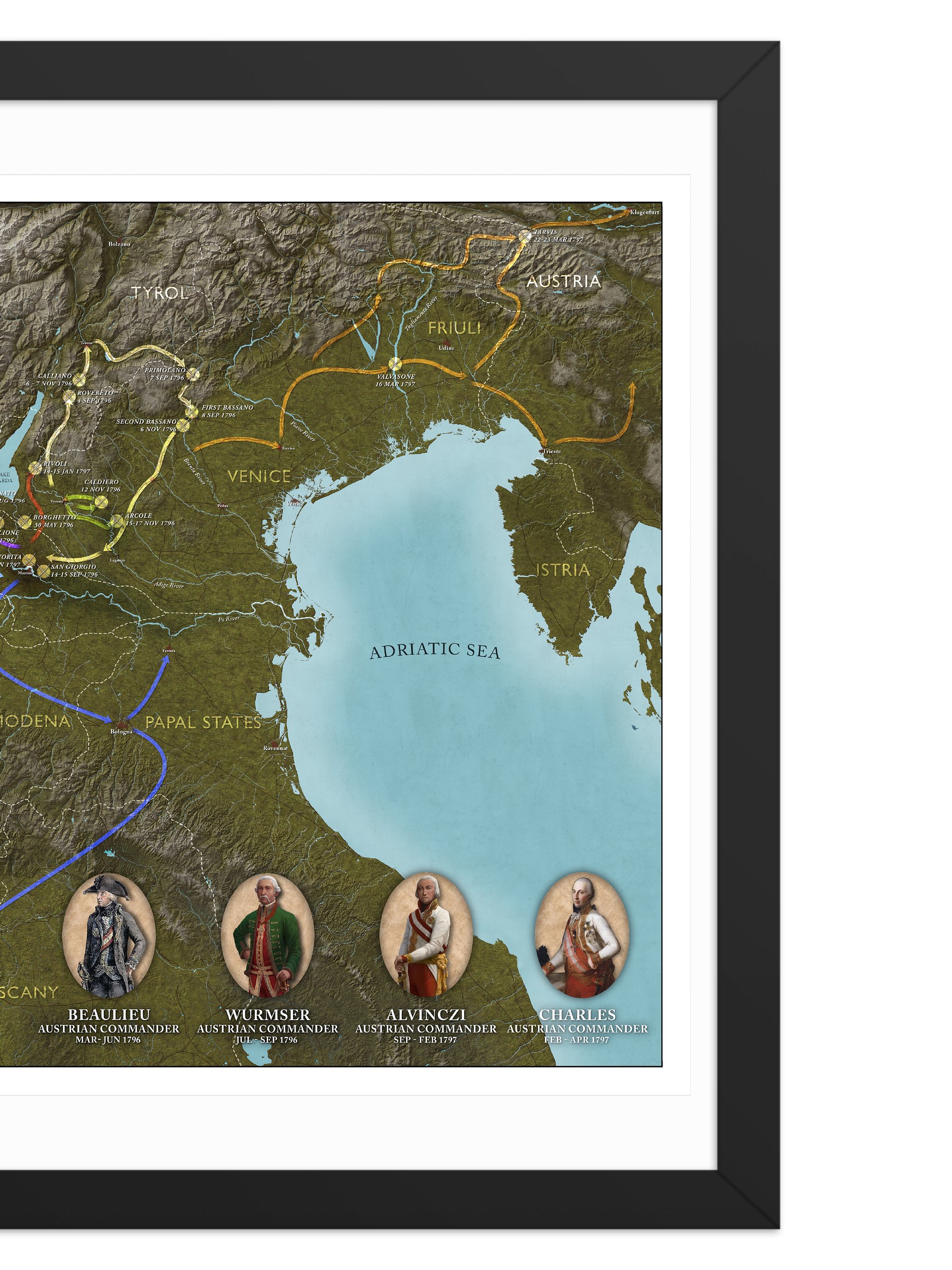 Napoleon's First Campaign - Framed Poster product image (3)