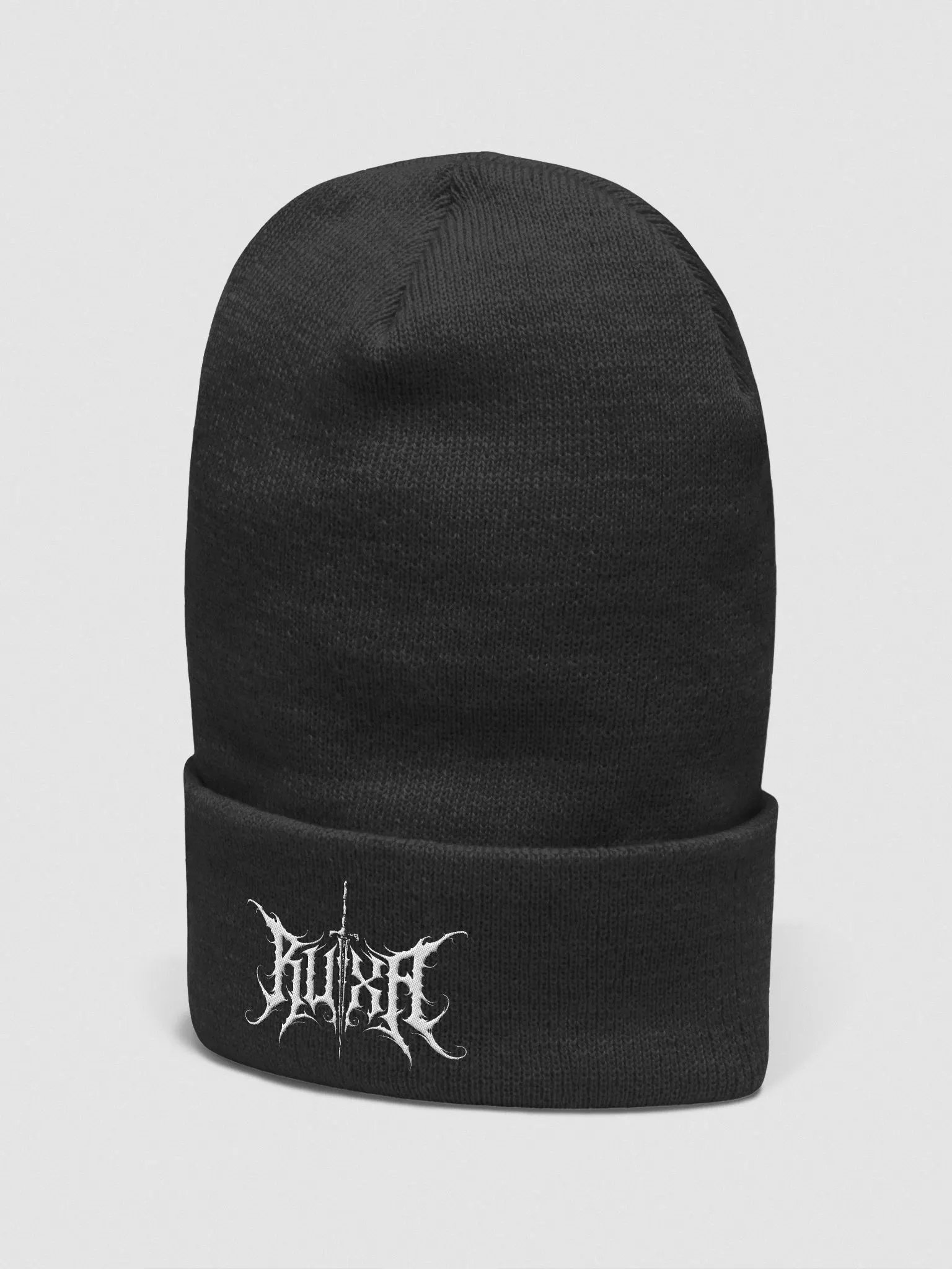 Ruxa Beanie White Logo product image (2)