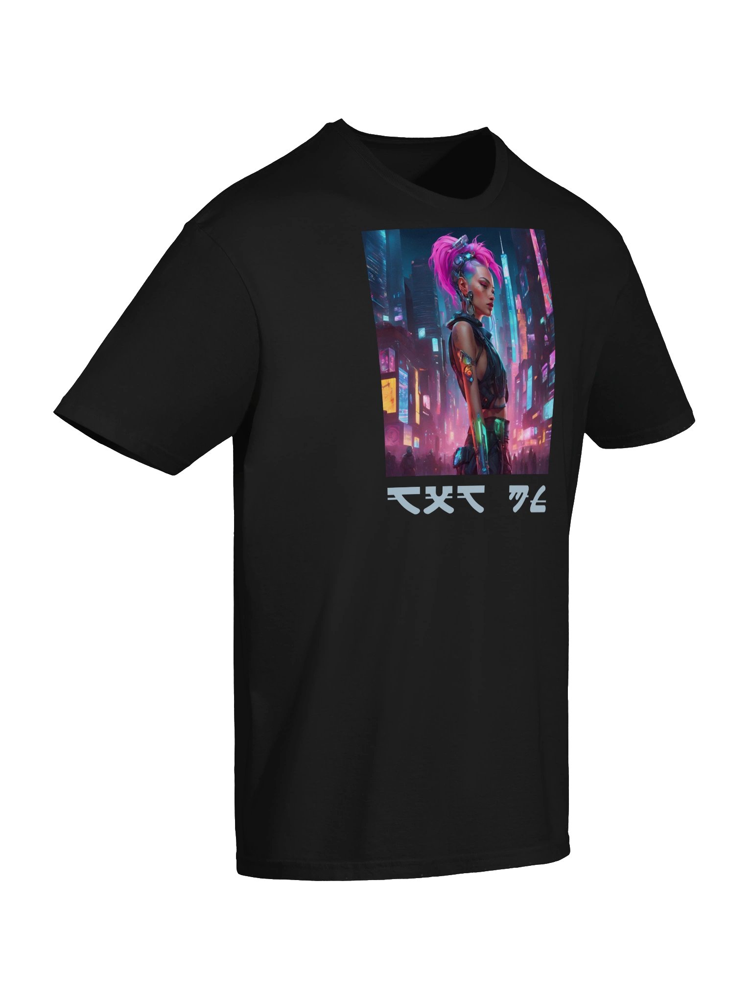 CYBERPUNK GIRL 4 T-Shirt product image (6)