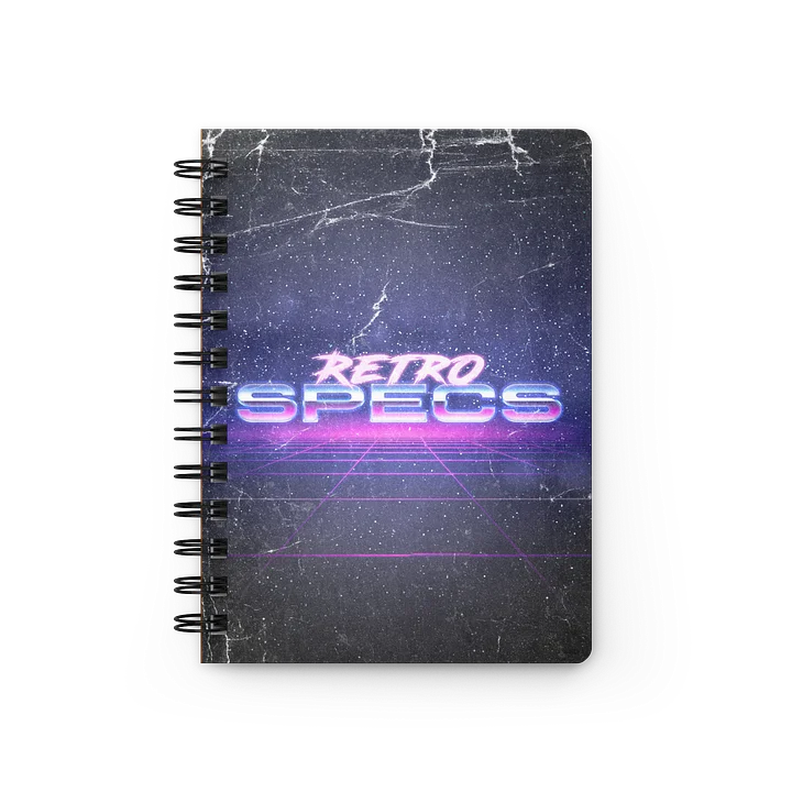 RETRO SPECS: "80s" Themed Spiral Bound Journal product image (1)