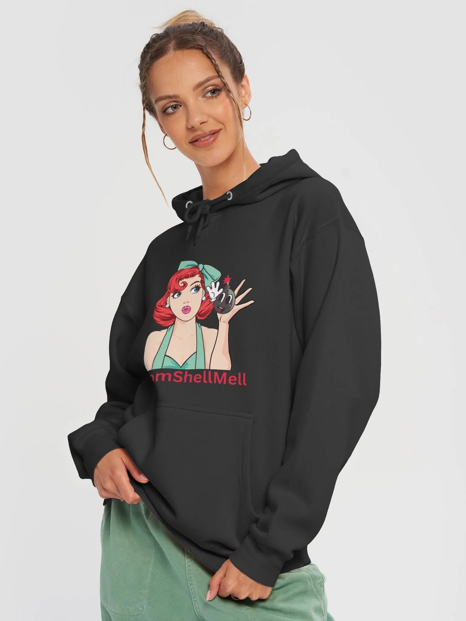 Vintage Bombshell Redhead Hoodie product image (3)