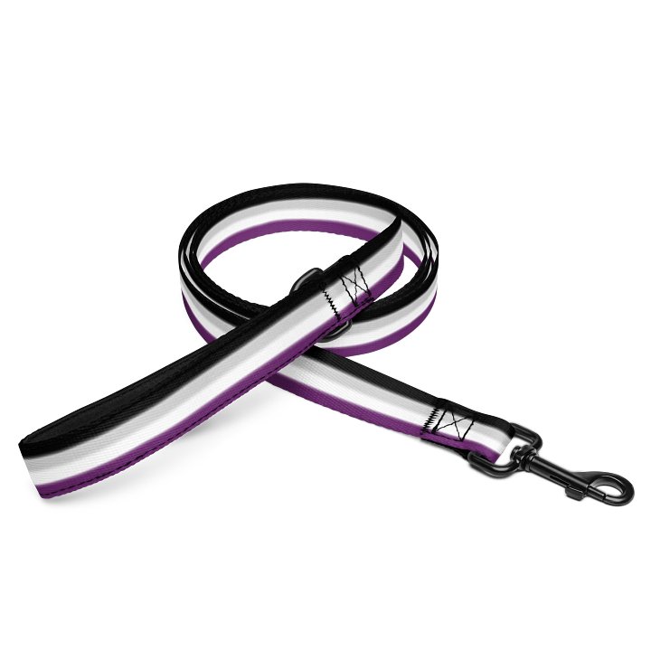 Asexual Pride Flag Pet Leash product image (1)