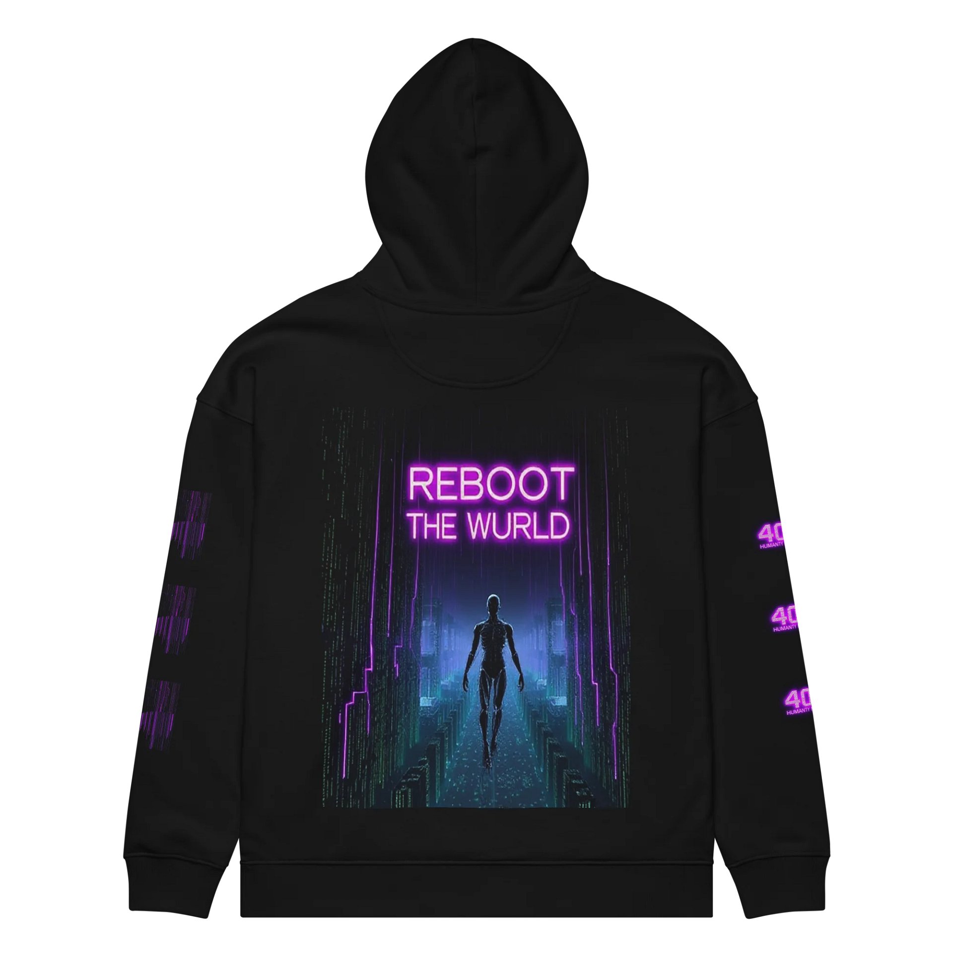 Delete Humanity Hoodie product image (4)