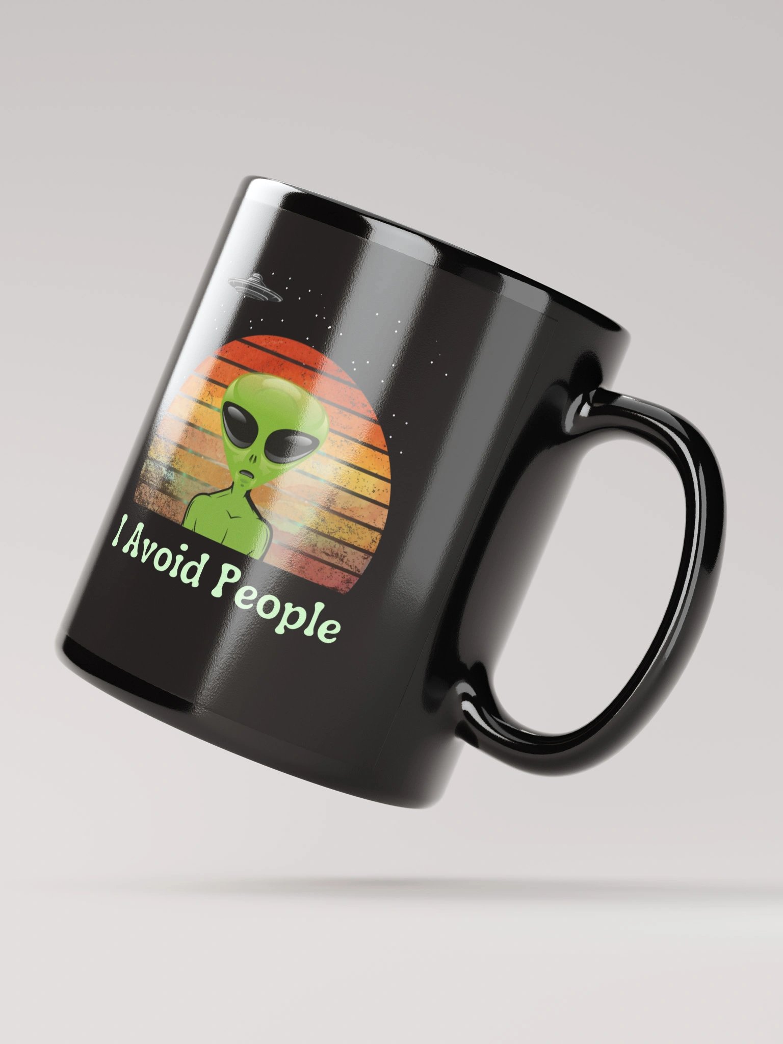 Alien Mug – "I Avoid People" product image (3)