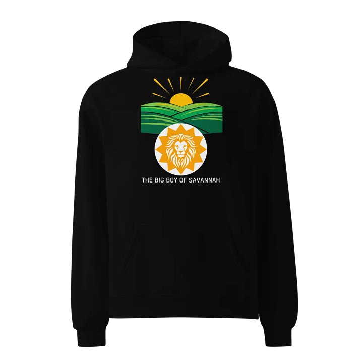 Lionheart Sunset Oversized Hoodie product image (1)