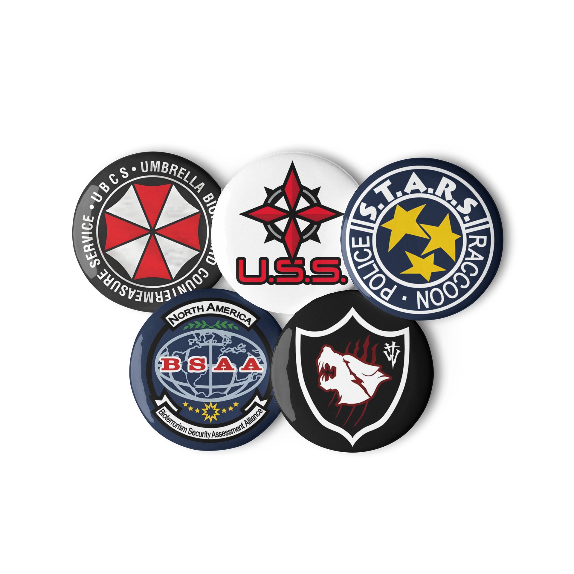 Resident Evil Organizations Pin Set product image (2)