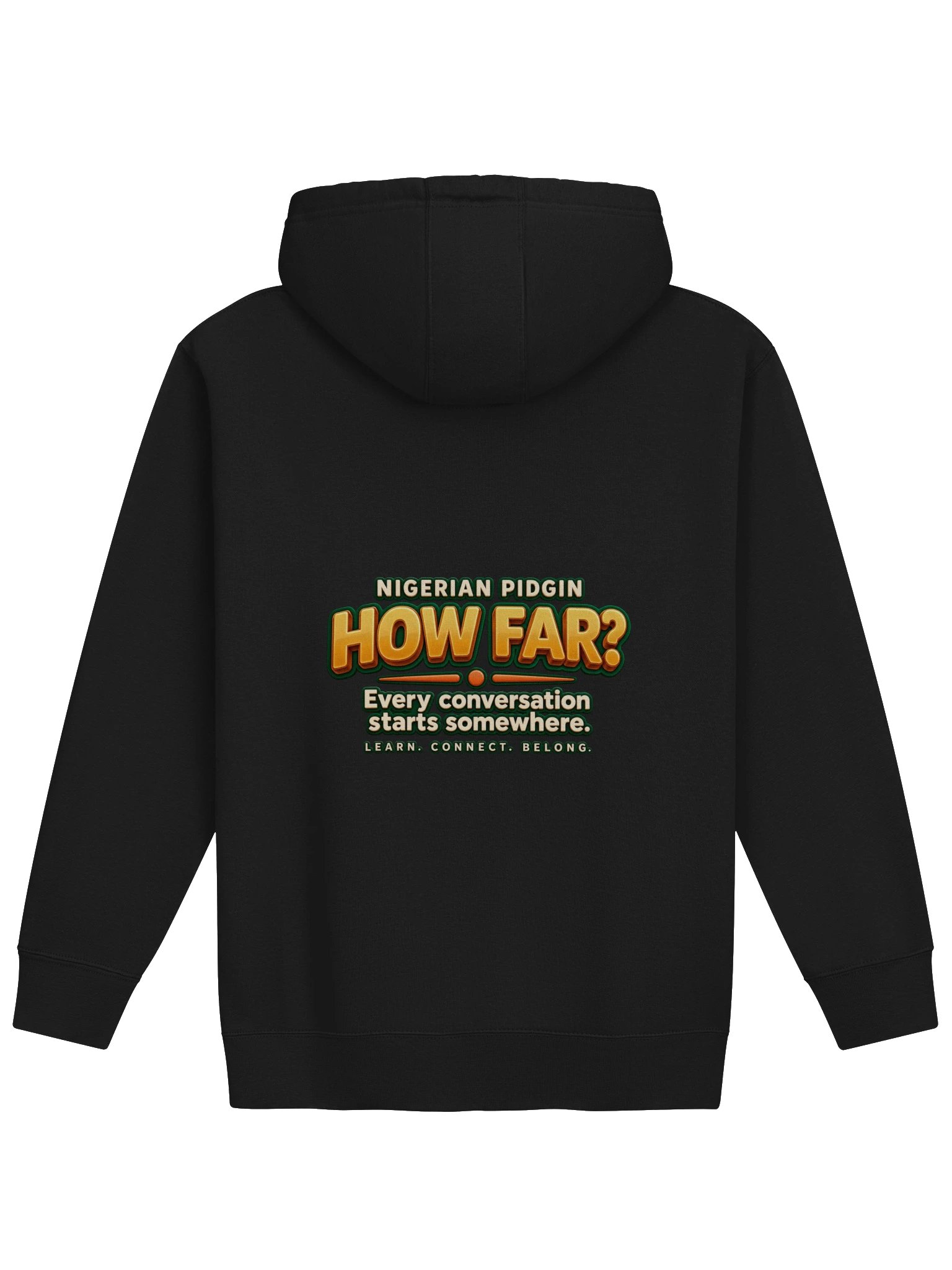Heart of Ubuntu — Nigerian Pidgin Signature Hoodie product image (6)