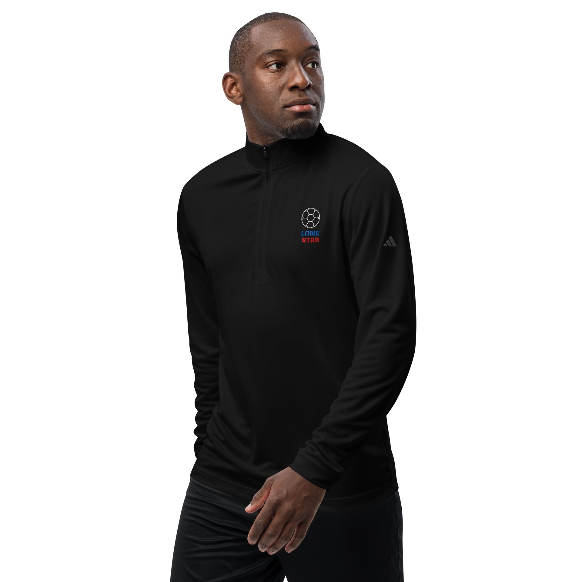 Lone Star™ Embroidered Adidas Quarter-Zip Performance Pullover product image (8)