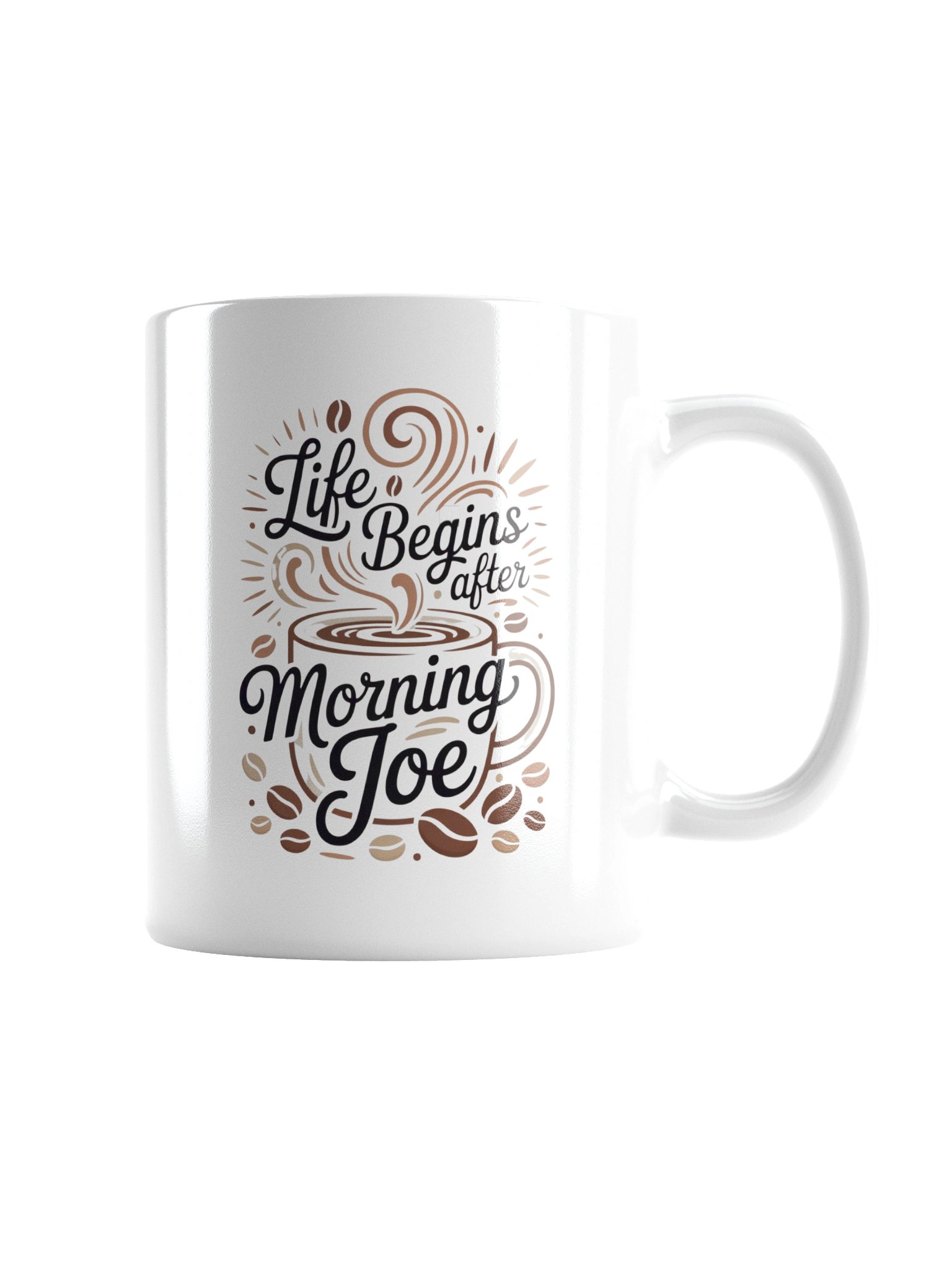 Life Begins After Morning Joe Coffee Mug – Cozy Design for Coffee Enthusiasts product image (7)