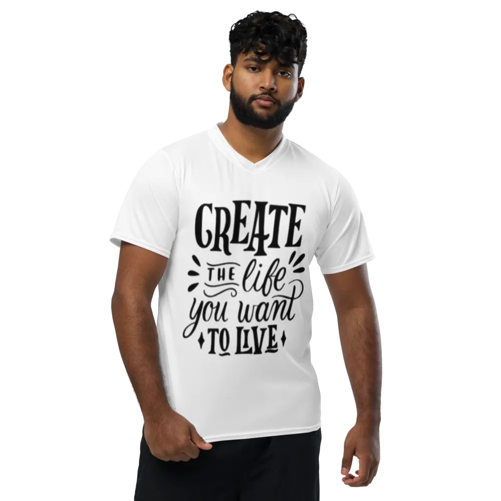 Create The Life 𝗨𝗻𝗶𝘀𝗲𝘅 Sports Jersey product image (1)