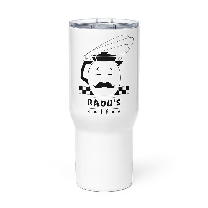 Radu's Coffee | Travel Mug with a Handle by Allcolor product image (1)