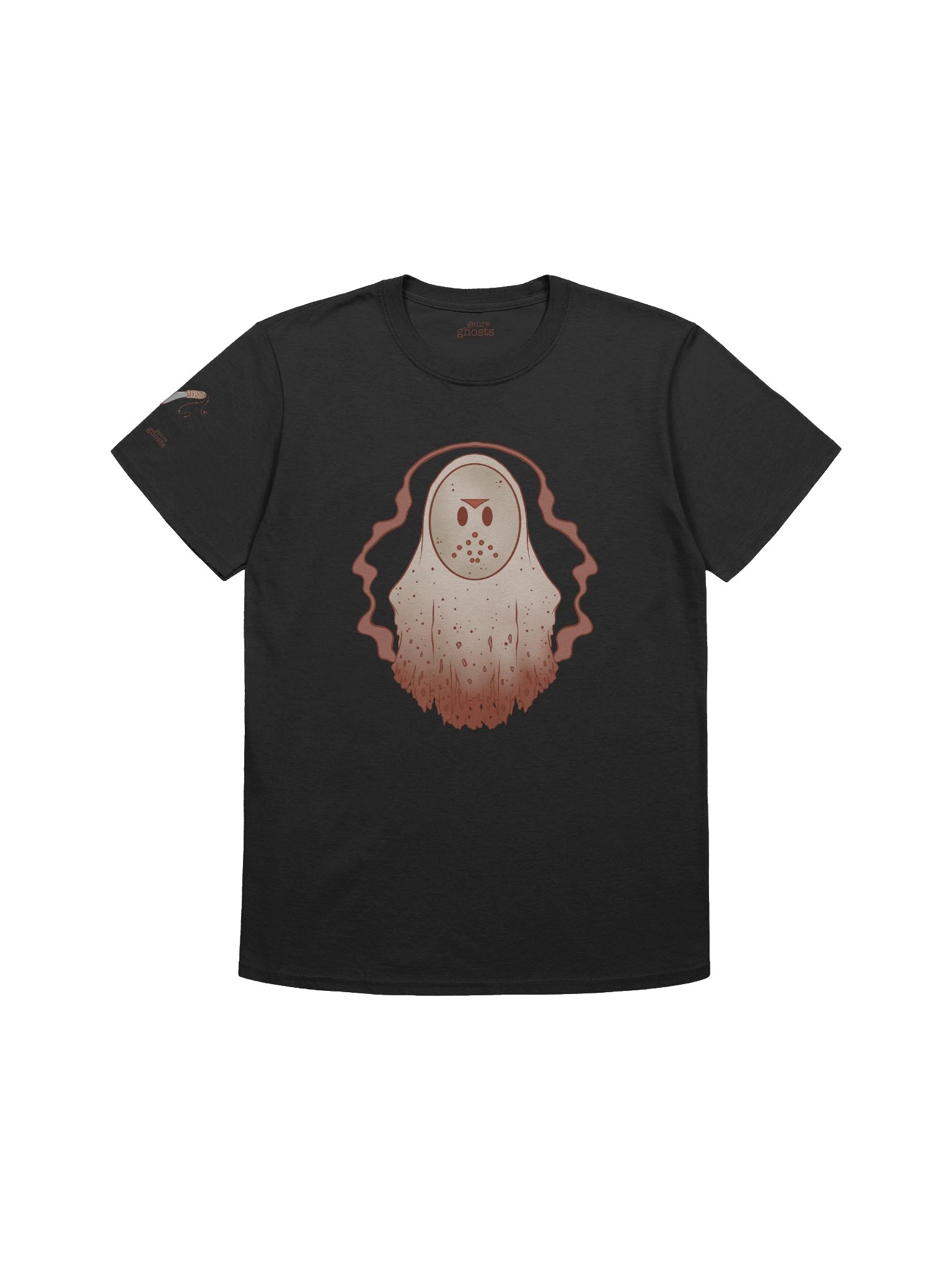 Horror Genre Ghost Comfy Tee product image (1)