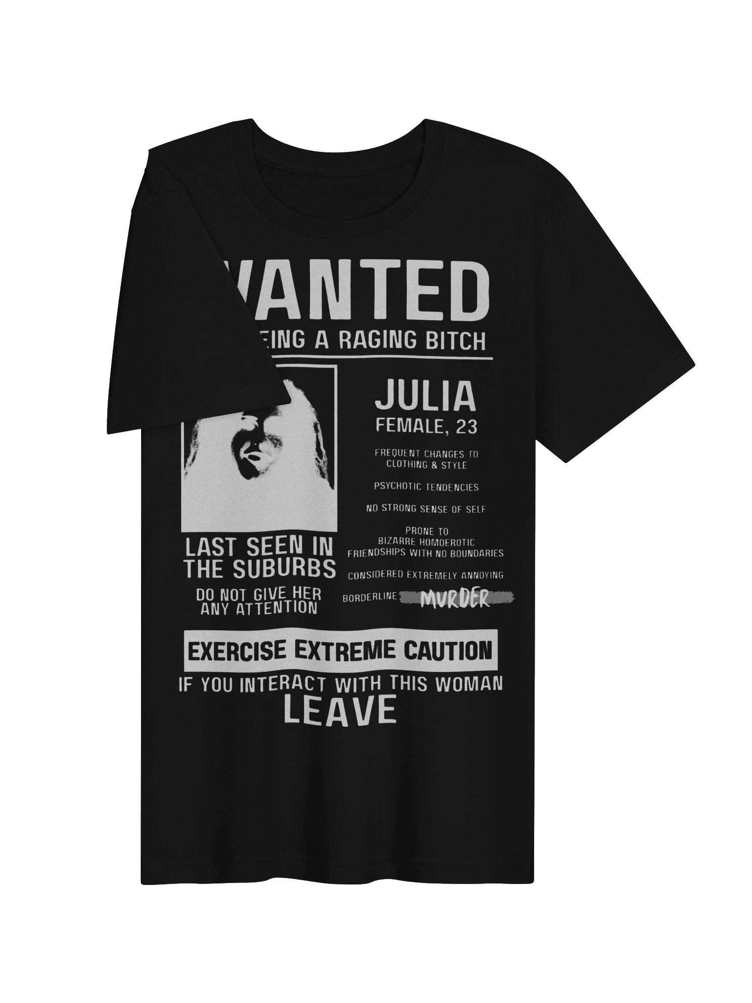 POSTMORTEM Wanted T-Shirt (Black) product image (3)
