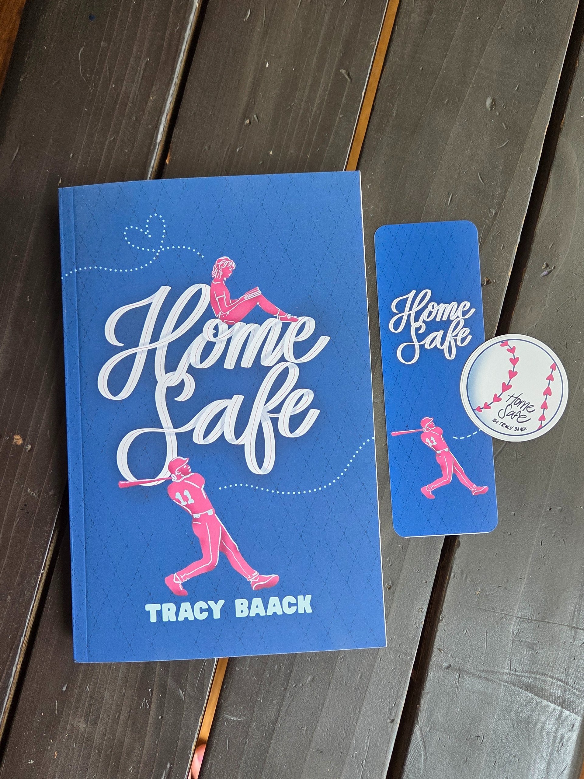 Home Safe Signed Paperback + Bookmark product image (1)