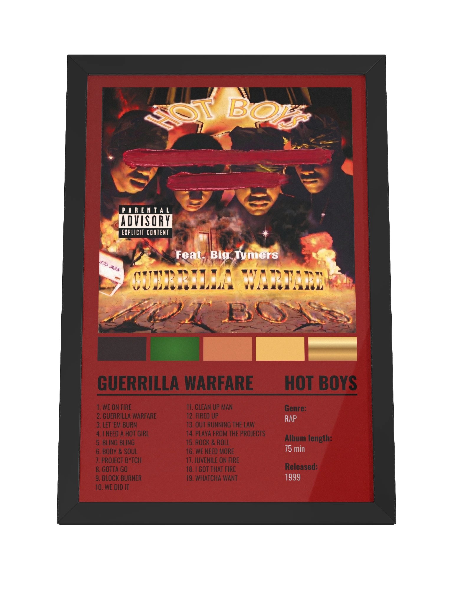 GUERRILLA WARFARE "RED" product image (4)