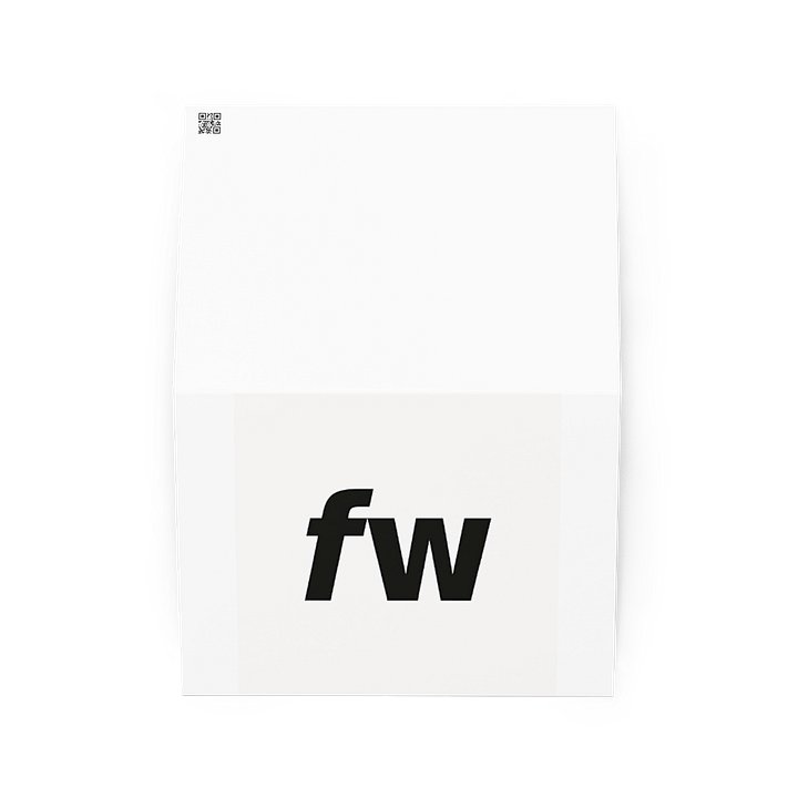 fw Minimalist Greeting Card product image (2)