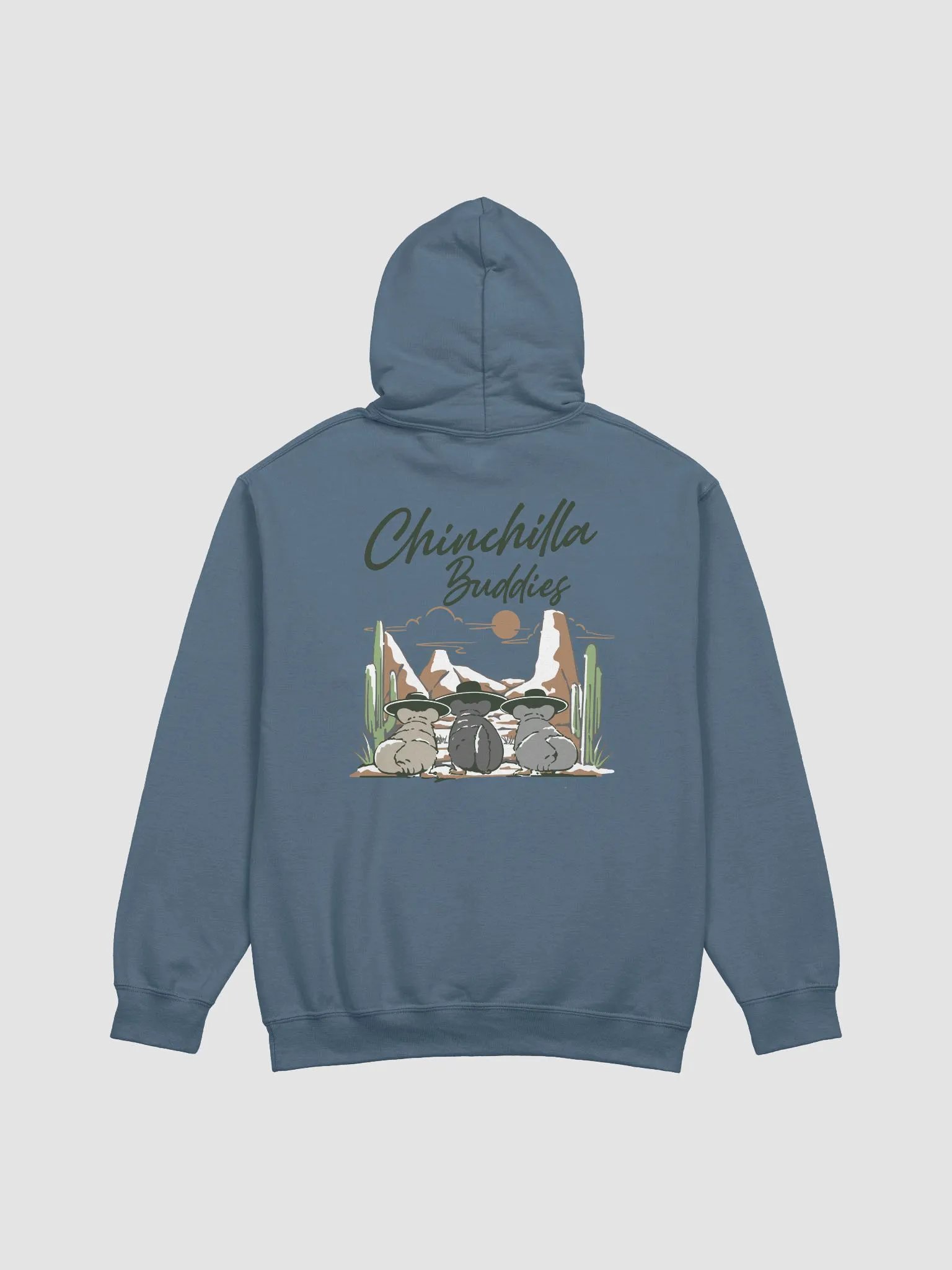 Chinchilla Buddies Hoodie (With Words) product image (2)