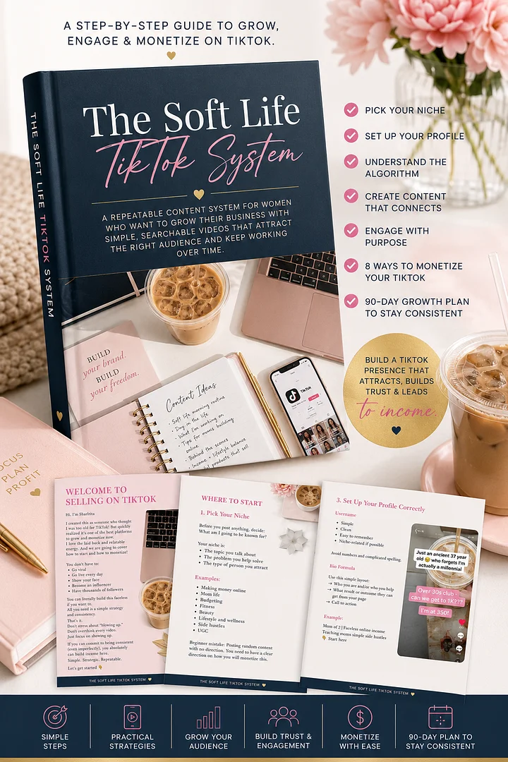 The Soft Life Tik Tok System product image (1)