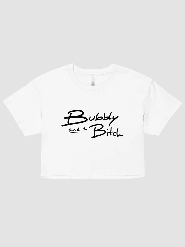 Bubbly and a B Women's Crop Top product image (2)
